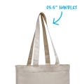 V Natural™ Organic Gusseted Tote