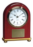 Rosewood Arch Clock