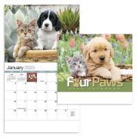 Four Paws Appointment Calendar - Stapled