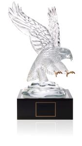 Eagle Award with 4" Lighted Pedestal