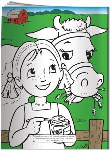 Coloring Book: Eat Healthy (Spanish)
