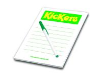 Notepad and Pen Combo - 5-3/4" x 8" (2 colour)