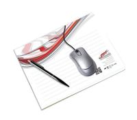 Notepad + Mouse Pad in 1 - 8-1/2" x 7-1/4" - 25 sheets