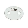 Membership Tags - Consecutive Numbered only - 1 1/2" x 1 3/32"