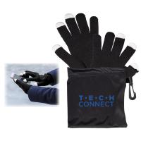 Touchscreen-Friendly Gloves In Pouch