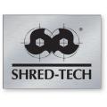 .020 Stainless Steel Metal Plates for outdoor use / rectangle with square corners (3.1 to 6 square inches) Screen-printed