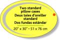 Étiquettes formes standard en rouleau sur chartreuse fluorescent - Ovale (2" x 3") Impression flexographique
