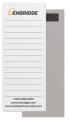 50 Sheet Magnetic Note Pads (2.75" x 7") 2 Custom Colours