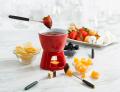 7 pieces Chocolate fondue Cherry. Perfect for a gift, it can be used to serve other dipping desserts. Bowl capacity: 17 oz