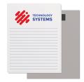 50 Sheet Magnetic Note Pads (4.25" x 5.5") 2 Custom Colours
