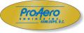 Stock Shape Dull Gold Foil Paper Roll Labels - Oval (1.5" x 4") Flexo-printed