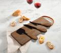 Cutting board and Cheese Knives Set - Trudeau