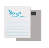 50 Sheet Magnetic Note Pads (3.5" x 4.25") 1 Standard Colour - Cyan Blue