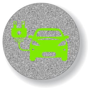 .006 Custom Shape Silver Glitter Vinyl / std adhesive Decals (1 to 4 square inches) Screen-printed