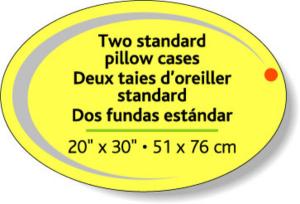 Stock Shape Fluorescent Chartreuse Roll Labels - Oval (2" x 3") Flexo-printed