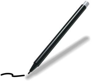 Damp-erase Pens with Black Barrel & White Cap / black ink. Non-imprinted