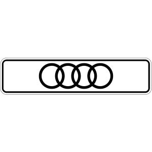Car Licence Plates .040 Clear Polytrans (2.875" x 11.875") with 2 holes Screen-printed