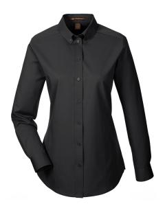 Ladies' Foundation 100% Cotton Long-Sleeve Twill Shirt with Teflon™