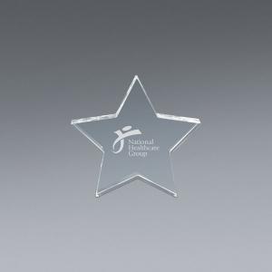 Star Paperweight Large - 5.5 " x 5.5 "
