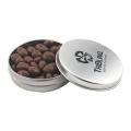 Round Tin with Chocolate Raisins
