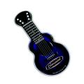 Blue Acoustic Guitar Shaped Mint Tin