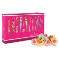 Thanks Die Cut Box with Triple Layer Hearts