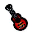 Red Acoustic Guitar Shaped Mint Tin