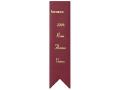 Top Grain Leather Dovetail Bottom Bookmark (1 3/4"x7 3/8")
