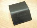Bonded Leather Business Card Holder w/Raw Edges