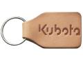 Large Rectangle Natural Leather Glued 2 Sided Key Tags (1 1/2"x2 5/8")