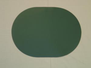 Oval Top Grain Leather Place Mats (12"x16")