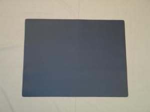Rectangle Top Grain Leather Place Mat w/Round Corners (15"x18")