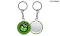 Button - Round 1-1/2" Key Holder - Printed digitally 4 color process