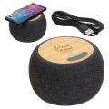 Empire Bamboo Wireless Speaker w/ Charger