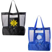 Nautical Insulated Beach Bag Royal Blue