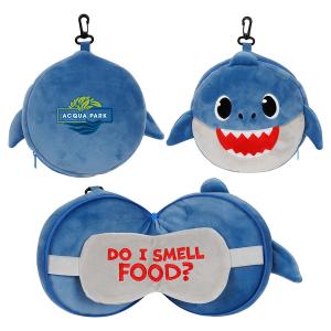 Comfort Pals Shark 2-in-1 Pillow Sleep Mask