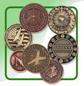 Coins - Zinc Cast - 1 3/4"