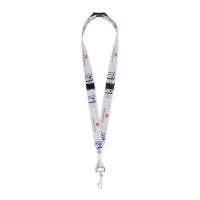 China Sublimated Lanyard with 3 Point Safety Breakaway