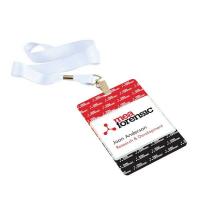 Event Card With Badge Holder