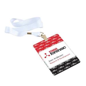 Event Card With Badge Holder