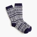 Jacquard Thick Weave Winter Socks