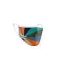 Mask - 3D 2 Ply Full Color Polyester Adjustable Ear Plus Size