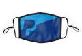 Mask - Flat 2 Ply With Pocket Full Color Polyester Adjustable Ear Plus Size
