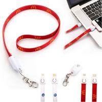 Full color charger lanyard