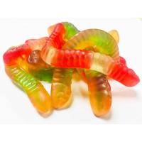 175g Gummy Worms with Full Color Label