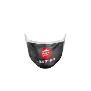 2 Ply Sublimated Polyester Youth Mask with Filter Pocket