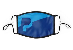 2 Ply Sublimated Polyester Adjustable Mask with Filter Pocket