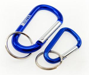 Laser Engraved Carabiners w/ Split Ring w/Next Day Service