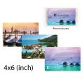 CLOTH IN POUCH 4x6 Lens Cleaning - 4 Colors Process Printing Cloth