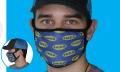 MSK001A 1 Color Print Custom Face Mask - Youth